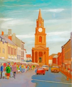 Abstract Berwick Upon Tweed Diamond Painting