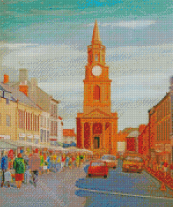 Abstract Berwick Upon Tweed Diamond Painting