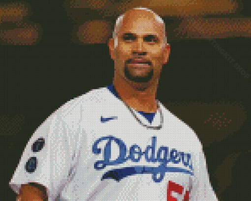 Aesthetic Albert Pujols Diamond Painting