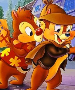 Aesthetic Chip Dale Diamond Painting