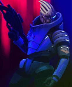 Aesthetic Garrus Diamond Painting