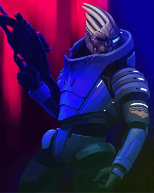 Aesthetic Garrus Diamond Painting