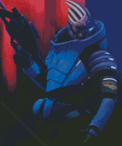 Aesthetic Garrus Diamond Painting