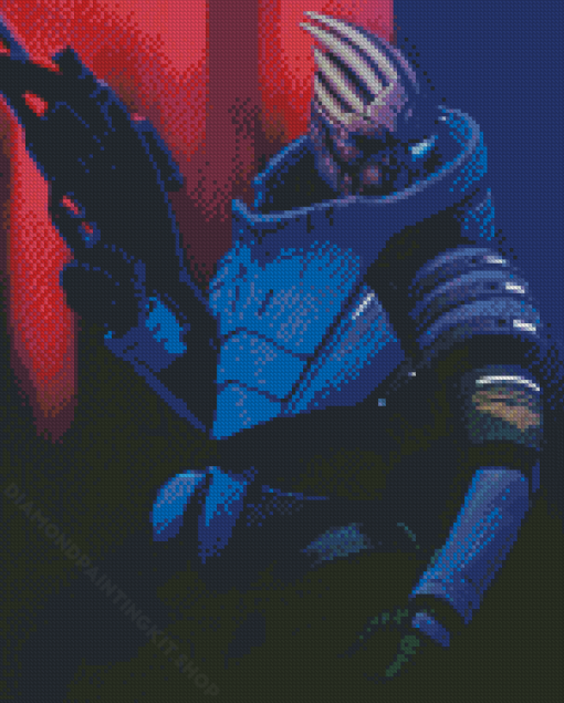 Aesthetic Garrus Diamond Painting