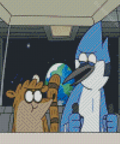 Aesthetic Regular Show Diamond Painting