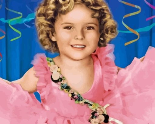 Aesthetic Shirley Temple Diamond Painting