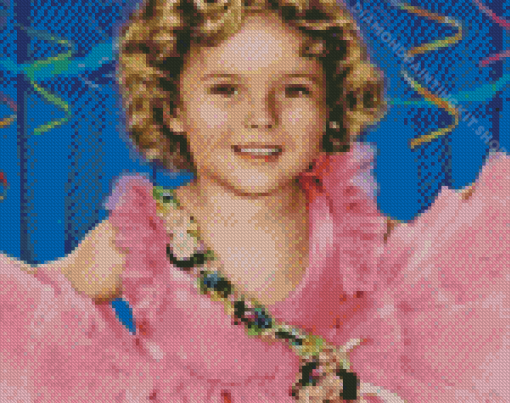 Aesthetic Shirley Temple Diamond Painting