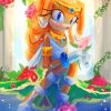 Aesthetic Tikal Sonic Art Diamond Painting