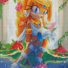 Aesthetic Tikal Sonic Art Diamond Painting