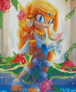 Aesthetic Tikal Sonic Art Diamond Painting