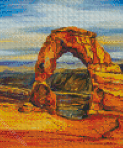 Aesthetic Delicate Arch Diamond Painting