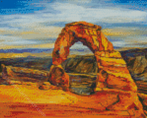 Aesthetic Delicate Arch Diamond Painting