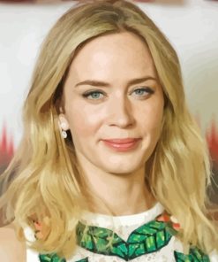 Aesthetic Emily Blunt Diamond Painting