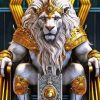 Aesthetic Lion Prince Diamond Painting