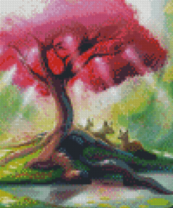 Aesthetic Magic Tree Diamond Painting