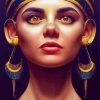 Ancient Egyptian Woman Diamond Painting