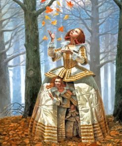 Autumn By Michael Cheval Absurd Diamond Painting