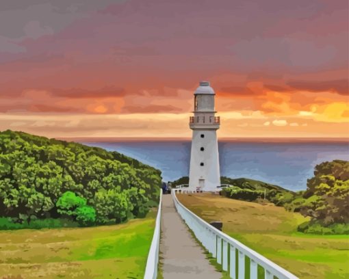 Cape Otway Lighthouse Diamond Painting