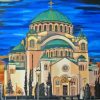 Church Of St Sava Serbia Belgrade Diamond Painting