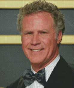 Classy Will Ferrell Diamond Painting