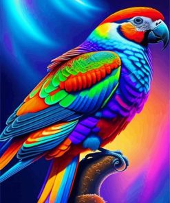 Colorful Parrot Diamond Painting