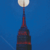 Aesthetic Moon Tower Diamond Painting