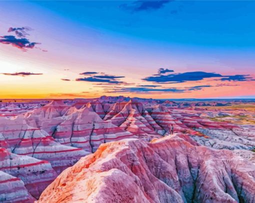 Badlands National Park Diamond Painting