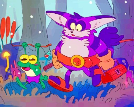 Cool Big The Cat Diamond Painting