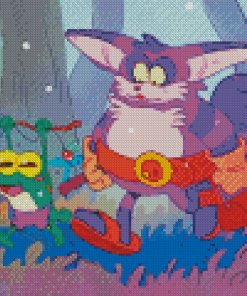 Cool Big The Cat Diamond Painting