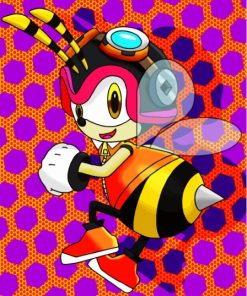 Cool Charmy Bee Diamond Painting