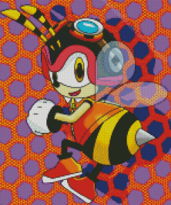 Cool Charmy Bee Diamond Painting