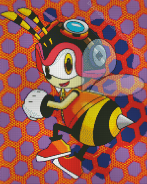 Cool Charmy Bee Diamond Painting