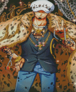 Law From One Piece Diamond Painting