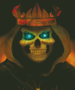 Skeleton King Diamond Painting