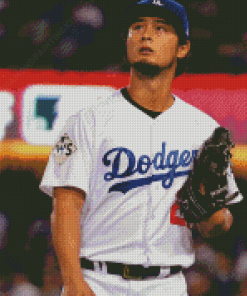 Cool Yu Darvish Diamond Painting