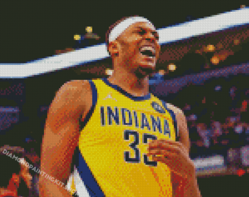 Myles Turner Diamond Painting