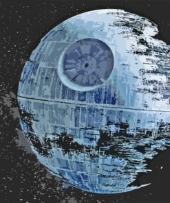 Death Star Space Weapon Diamond Painting