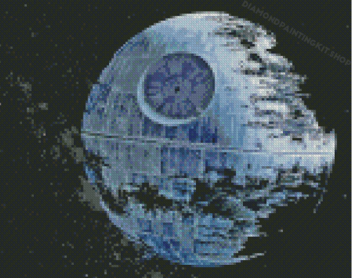 Death Star Space Weapon Diamond Painting