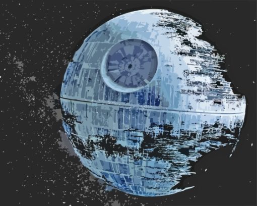 Death Star Space Weapon Diamond Painting