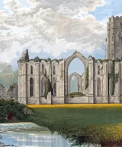 Fountains Abbey Diamond Painting