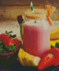 Fruits Smoothies Diamond Painting