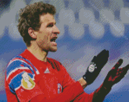 German Footballer Thomas Muller Diamond Painting