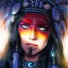 Gorgeous Native Lady Diamond Painting