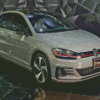 Grey Golf Gti Diamond Painting