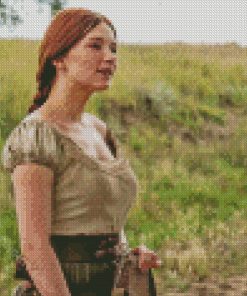 Haley Bennett In The Magnificent Seven Diamond Painting