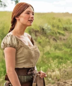 Haley Bennett In The Magnificent Seven Diamond Painting