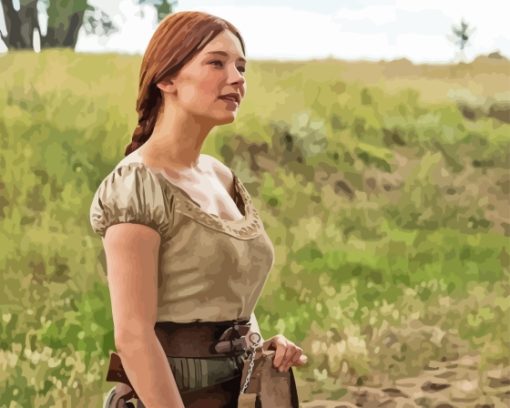 Haley Bennett In The Magnificent Seven Diamond Painting