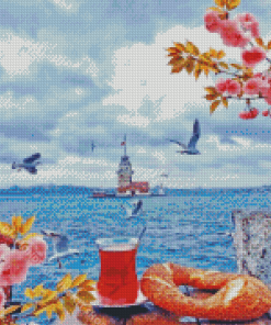 Istanbul And Tea Diamond Painting