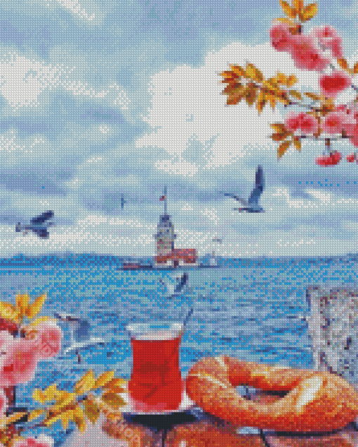 Istanbul And Tea Diamond Painting