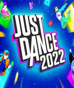 Just Dance Video Game Poster Diamond Painting